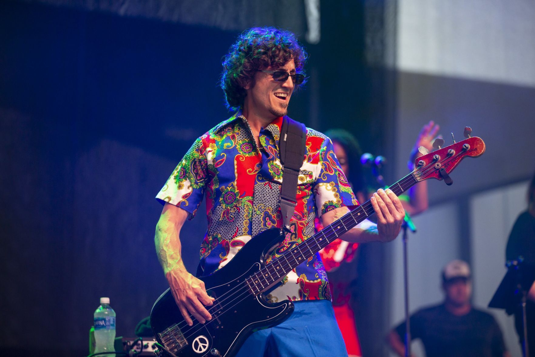 Rolling Stones tribute band performs at the new ÃÛÑ¿´«Ã½ Music Park